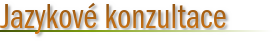 Antigoné, s.r.o. Mgr. Jan Provazník, Jazykové konzultace